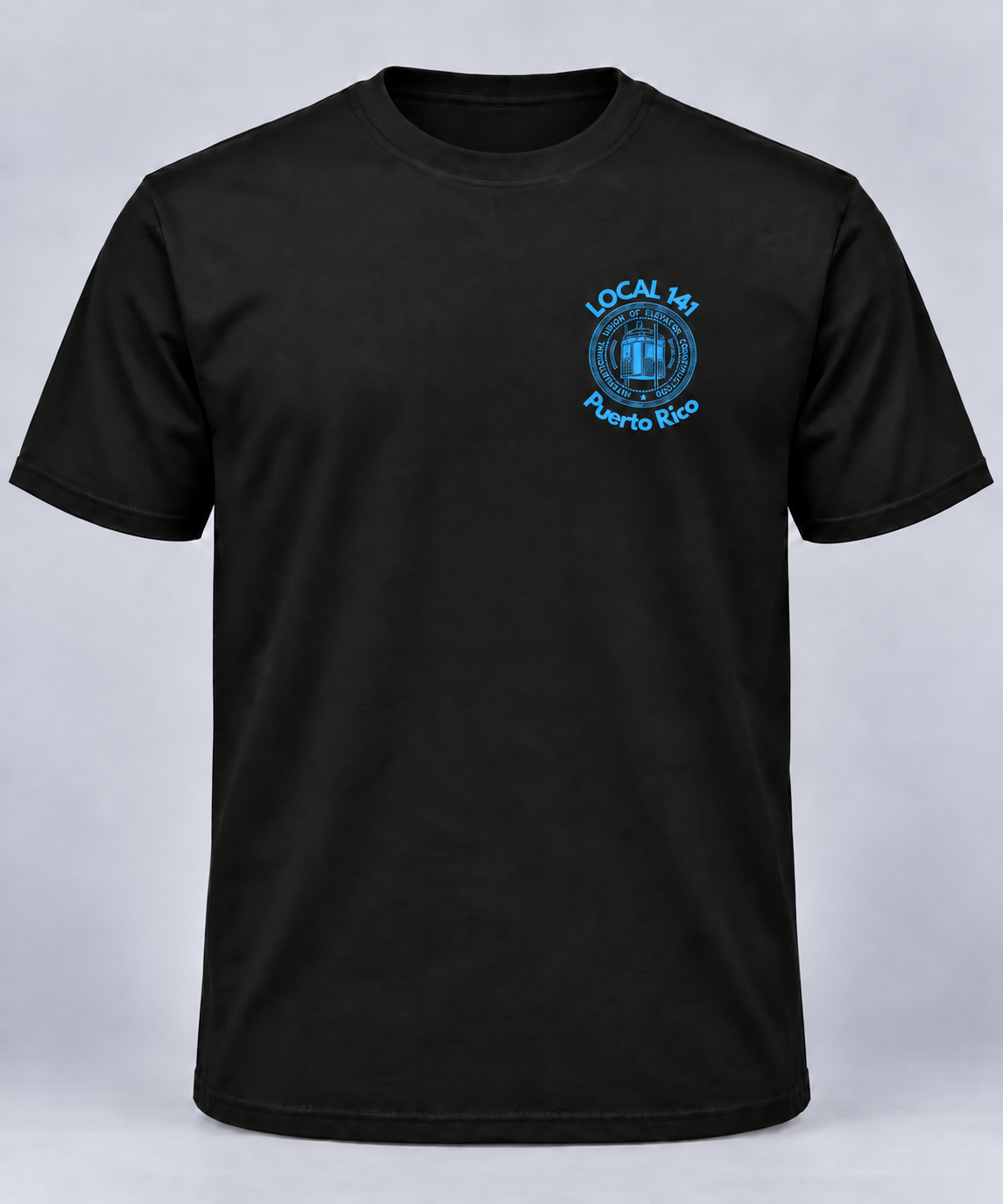 Local 141 — Black & Blue, Custom front design
